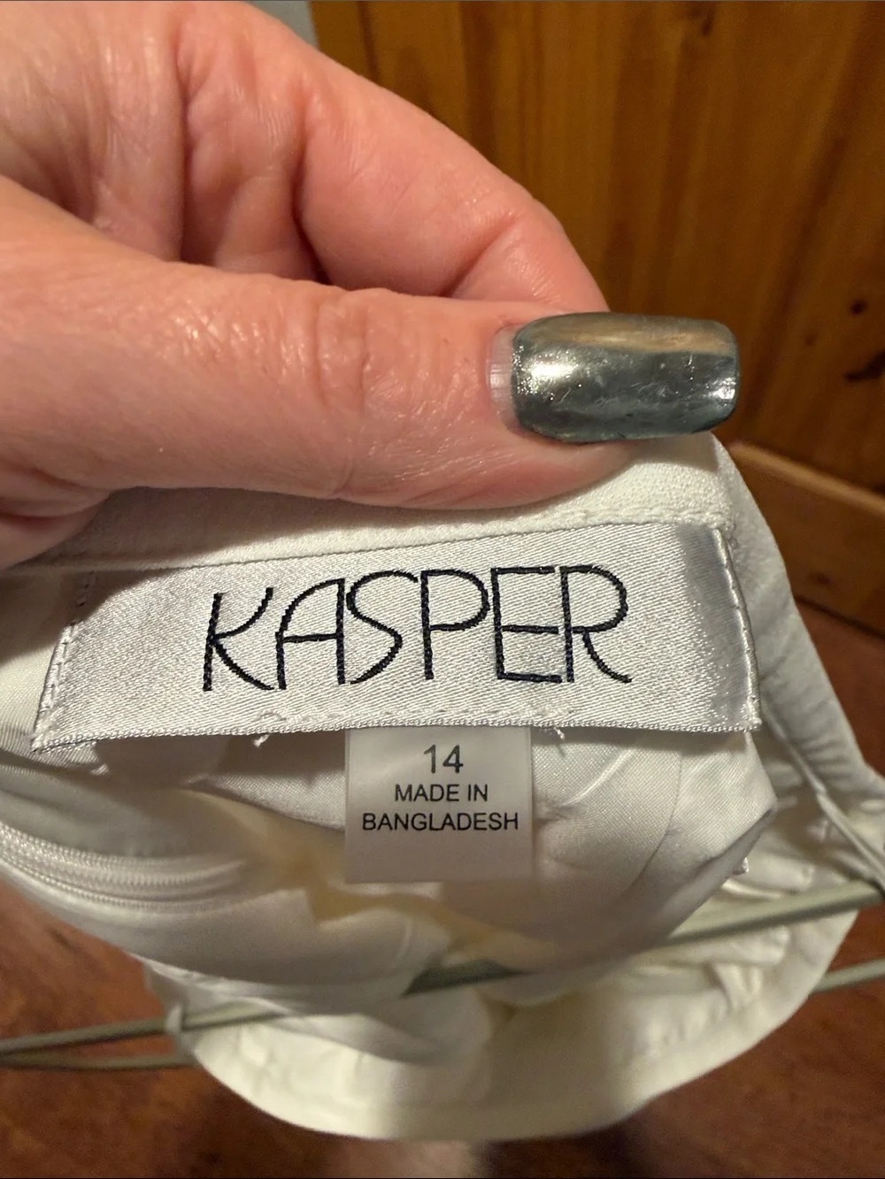 Kasper clean white